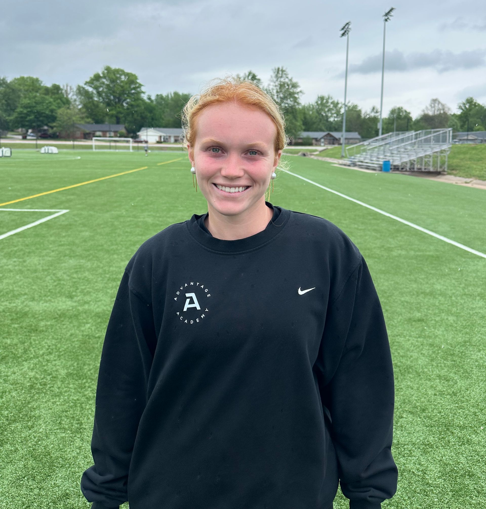 Emma Bertel - developmental league coach for Advantage Academy