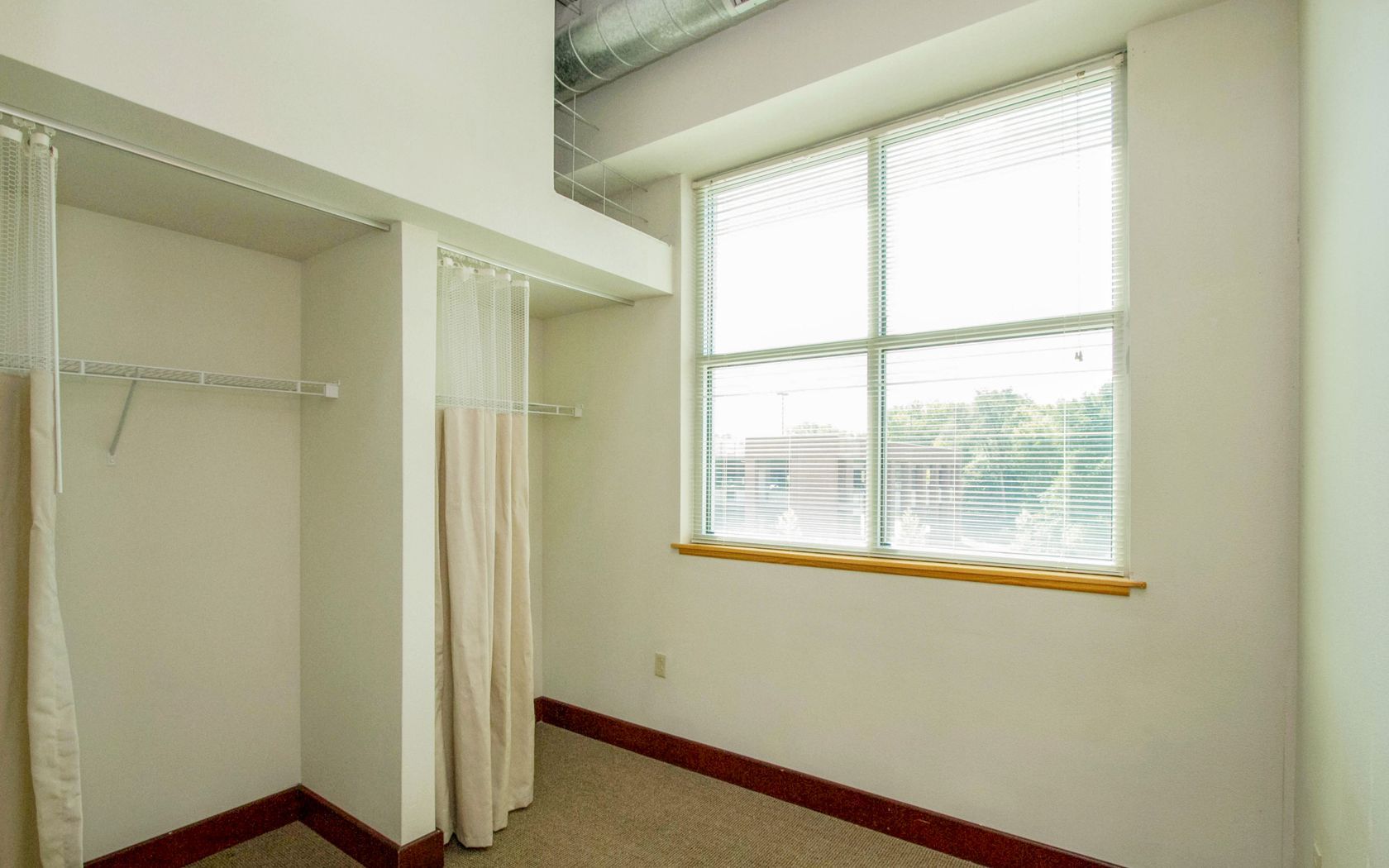 Large window with natural lighting student living near iowa state