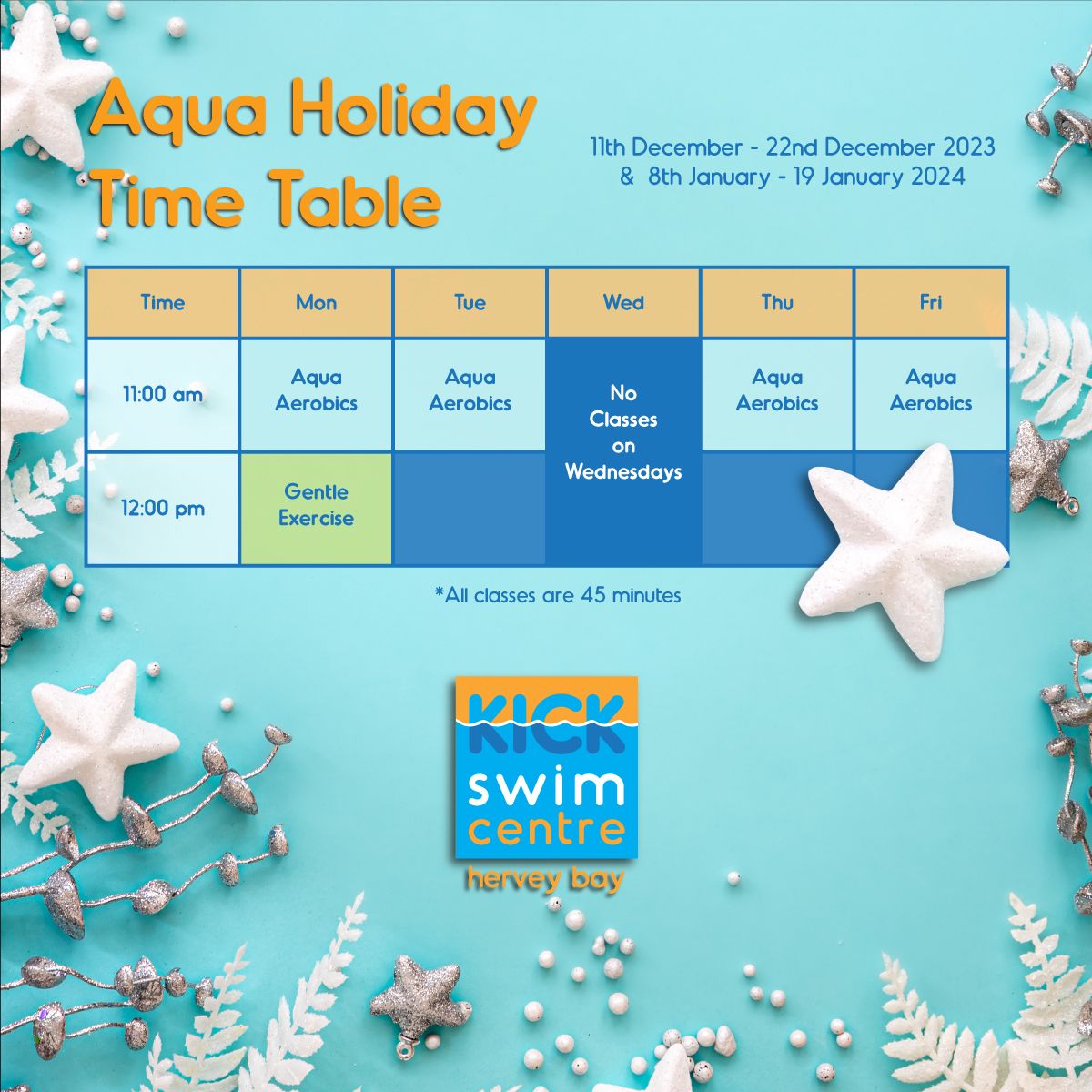 Water Fitness Pialba QLD KICK Swim Centre Water fitness pialba qld kick swim centre