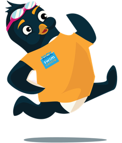 KICK's penguin mascot