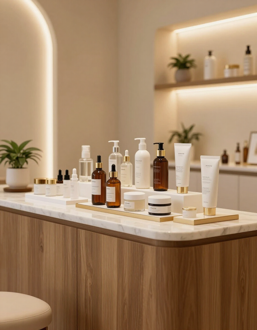 Recepción elegante de Estética Regina Fuchs en Palermo