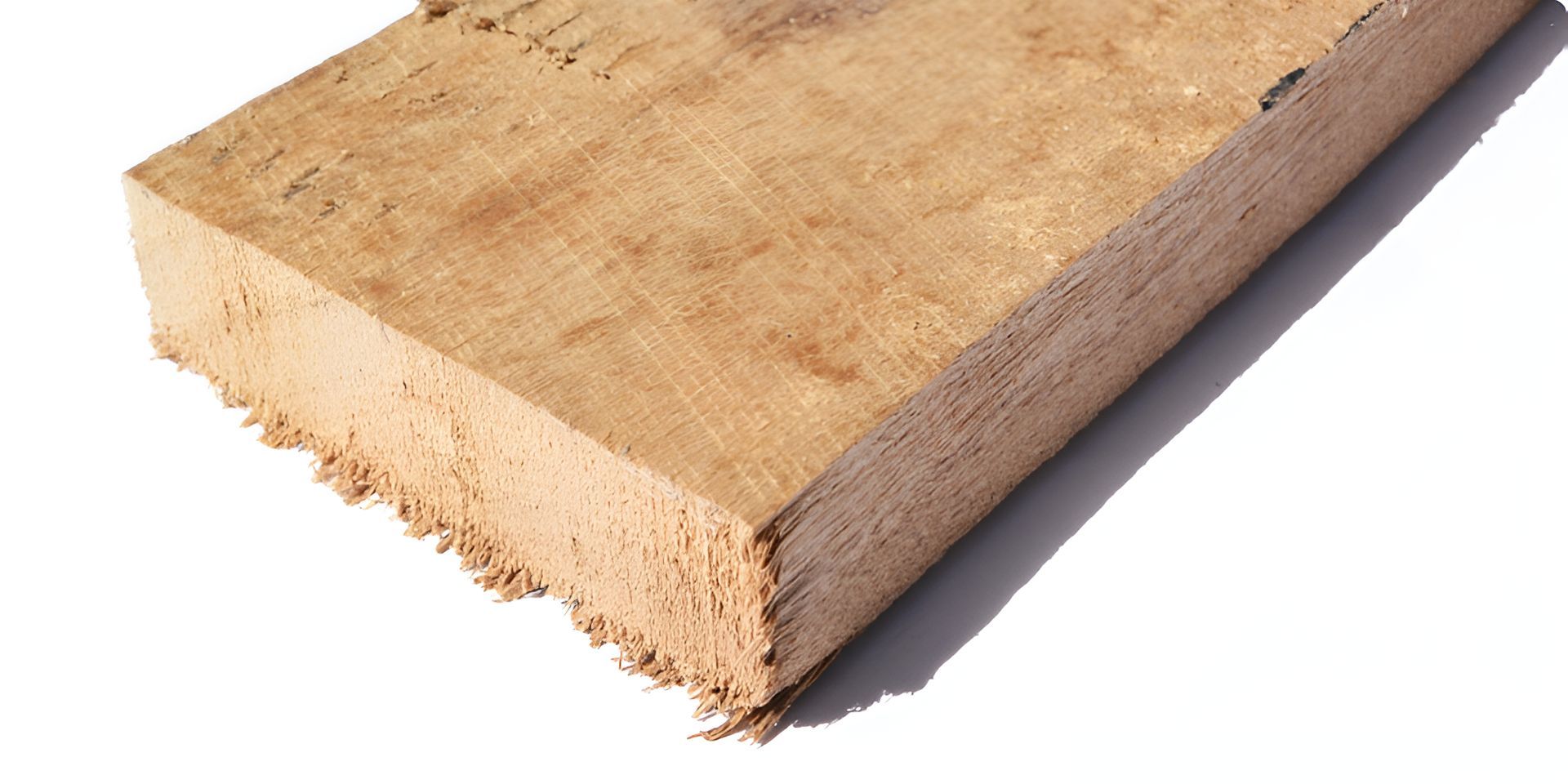 A close up of a piece of timber for domestic fencing — Machin's Sawmill Pty Ltd In Wingham, NSW
