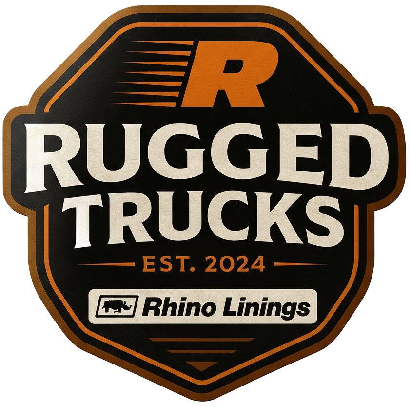 The rugged trucks logo
