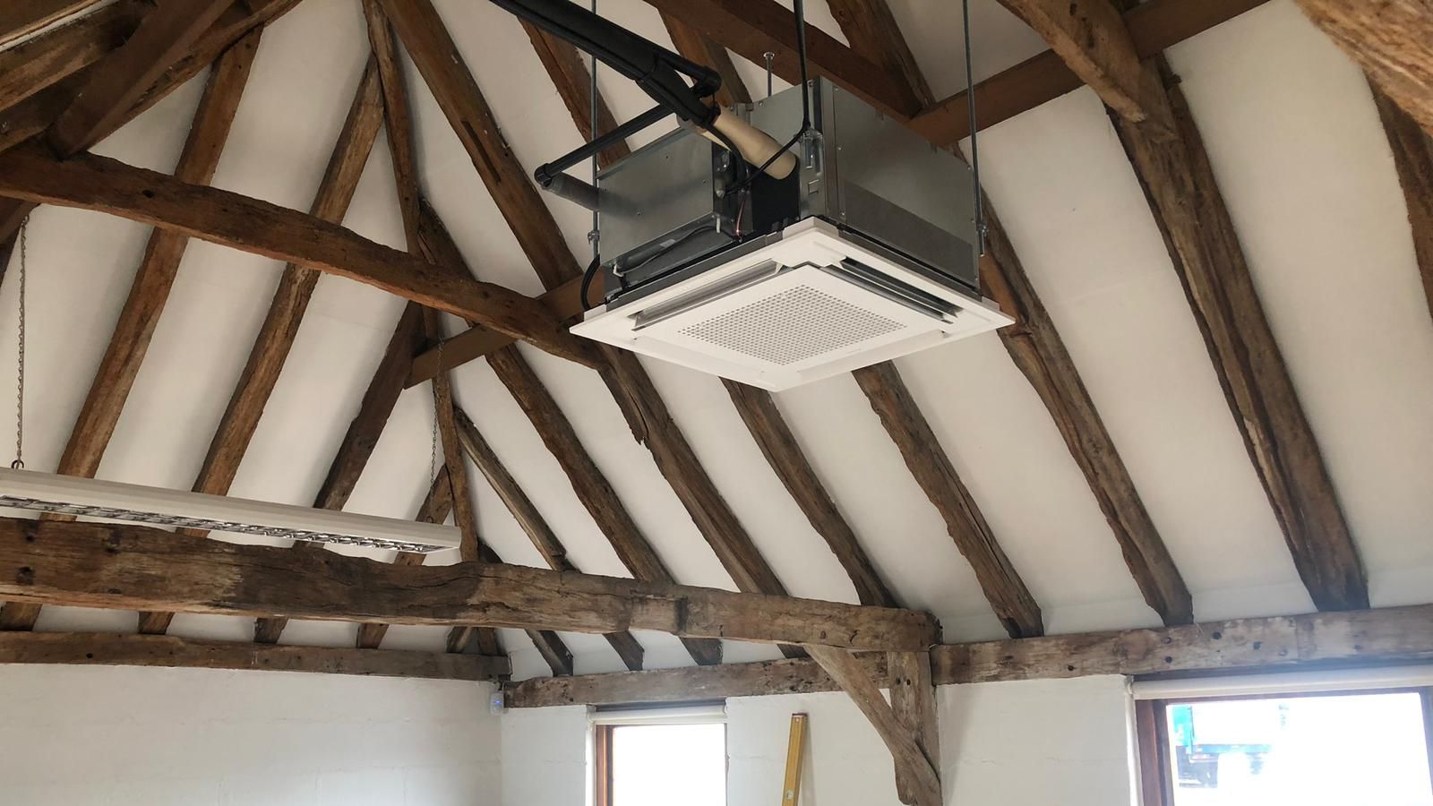 Cassette install in a lovely converted barn