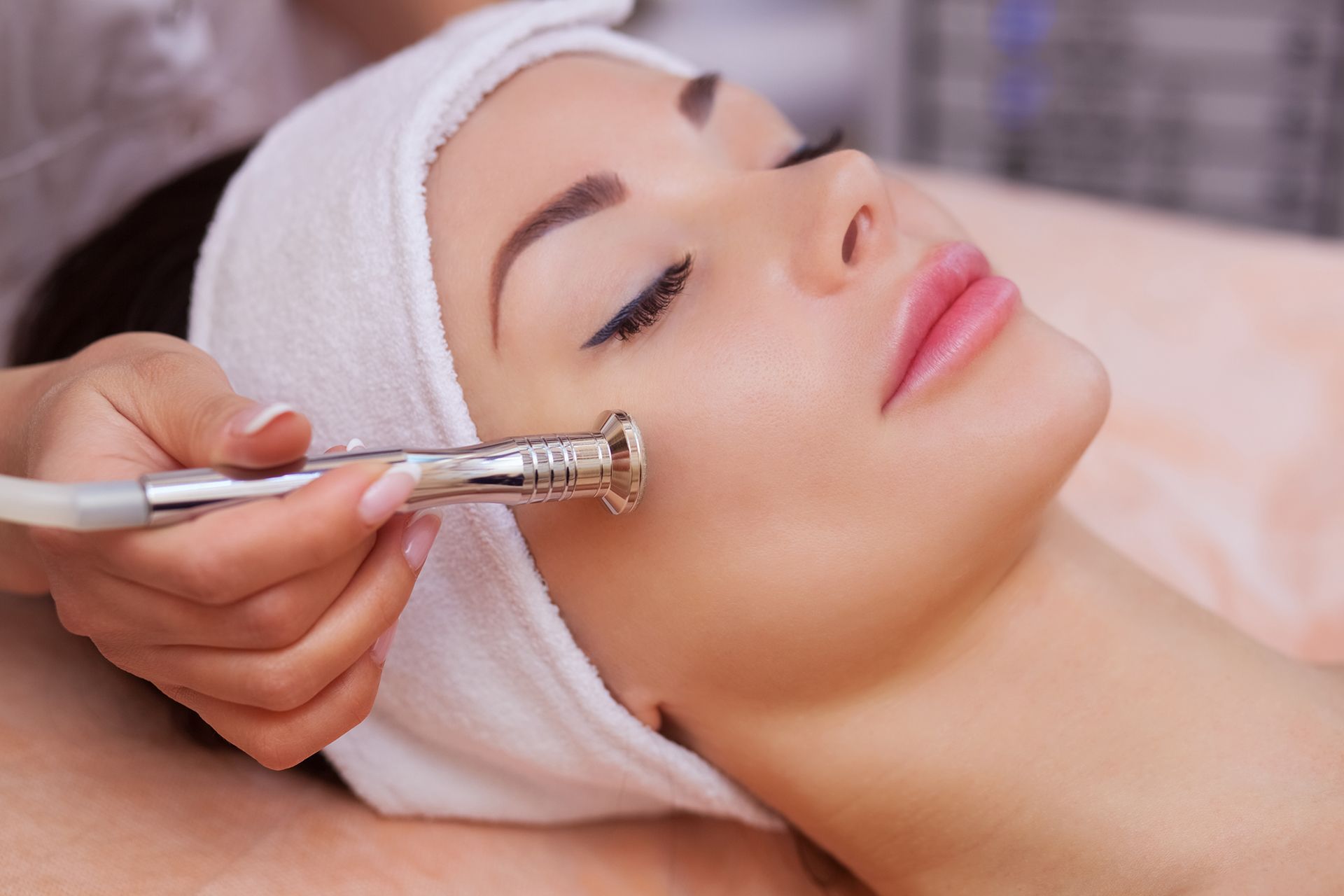 Microdermabrasion of Skin
