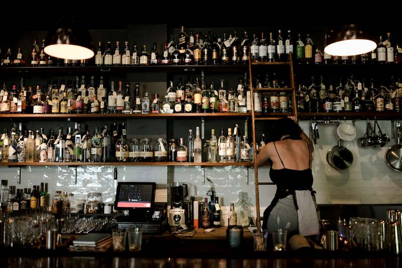 bar counter