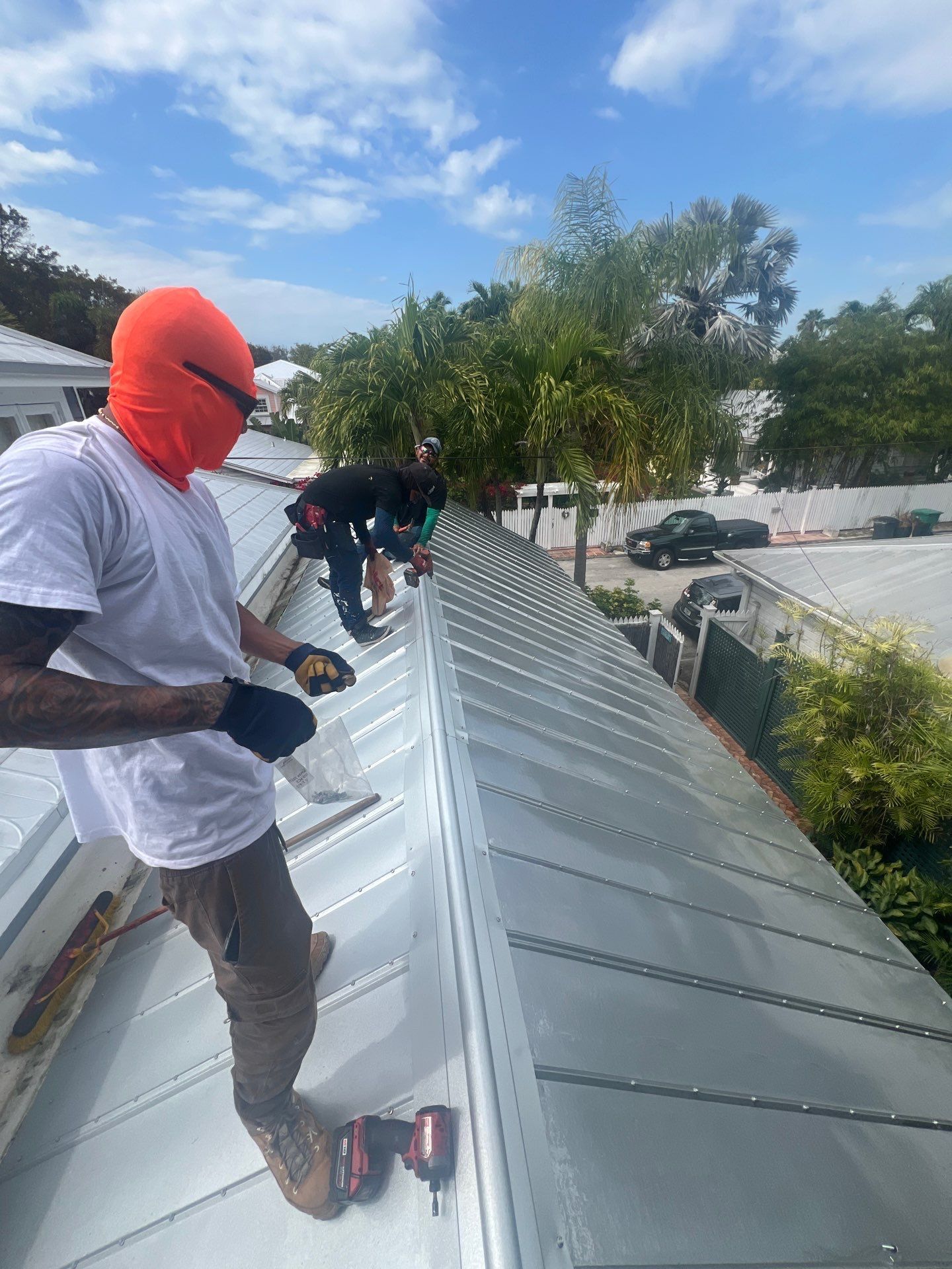 Finishing Residential Roof — Key West, FL — A Plus Roofing of Key West