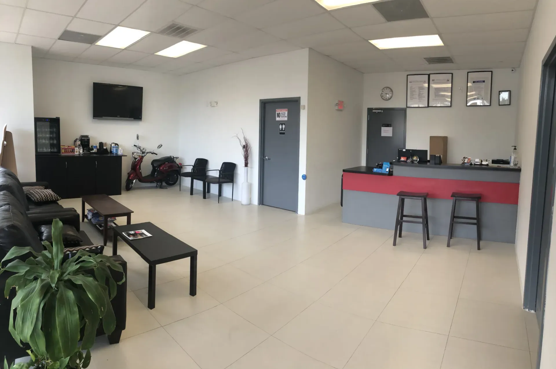 Our Reception Desk in Raleigh, NC - HC Auto and Body