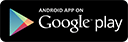 Google Play-badge met een veelkleurig driehoekig logo op een zwarte achtergrond.