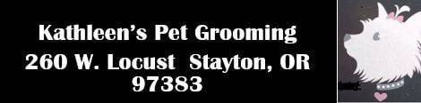 Kathleen's Pet Grooming Salon logo