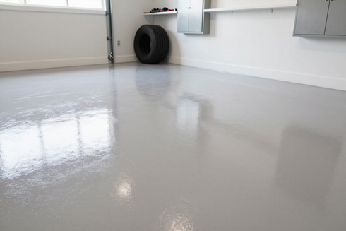 Residential epoxy flooring