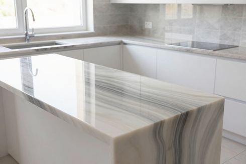 Epoxy countertop finish
