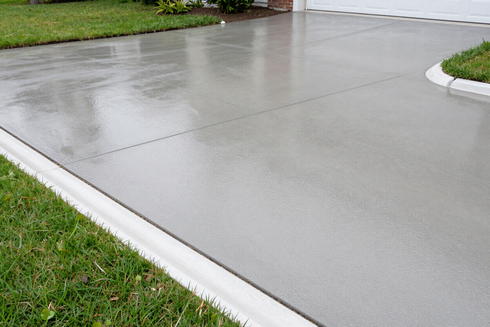Driveway epoxy coating