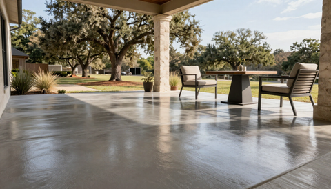 Outdoor concrete epoxy