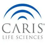 CARIS Life Sciences logo with blue arcs and gray text on white background