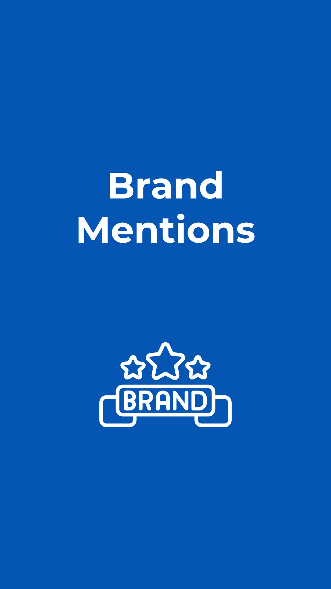 Blue graphic with text