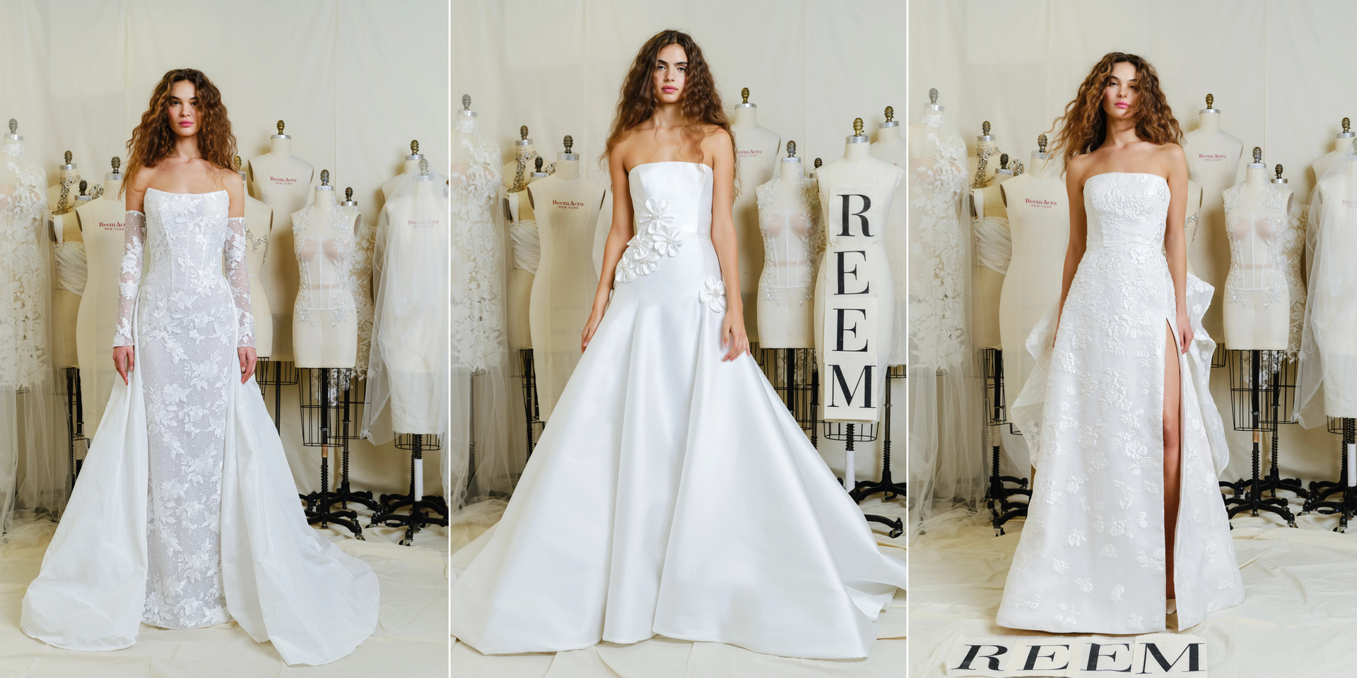 Zuhair Murad wedding dress alternative featuring an opulent Reem Acra bridal gown