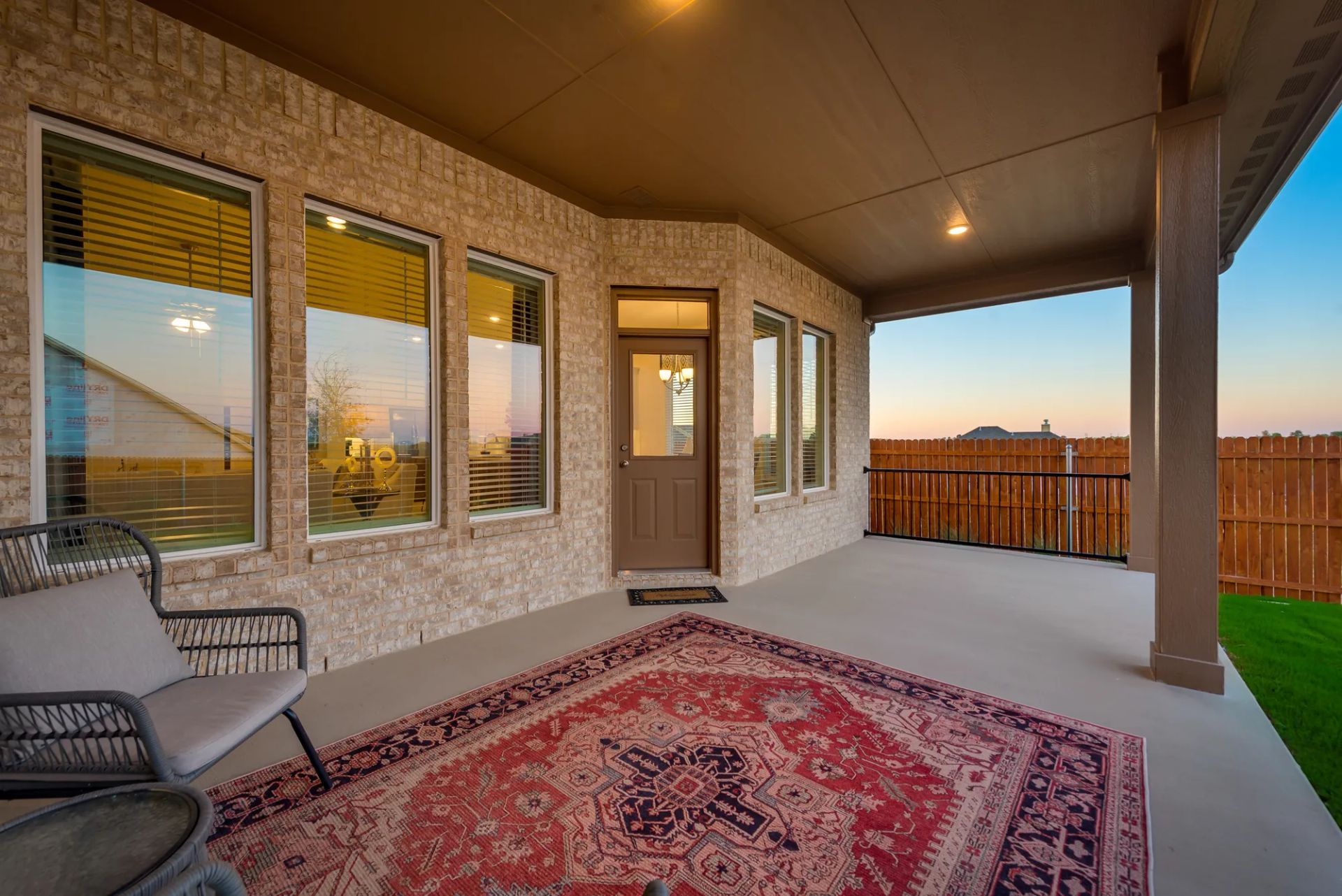 Covered Patio | Morningstar Homes