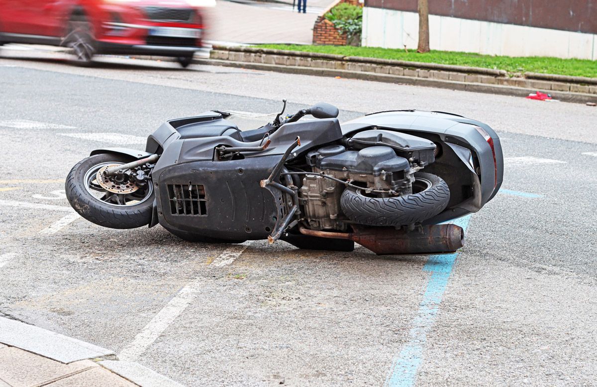 Motorbike Lying on a Street — Tacoma, WA — Vail, Cross-Euteneier & Associates