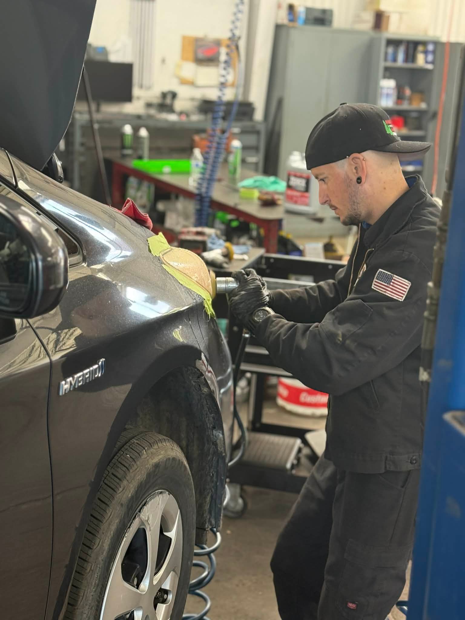 Professional Auto Technician Working | Eureka Brake & Automotive