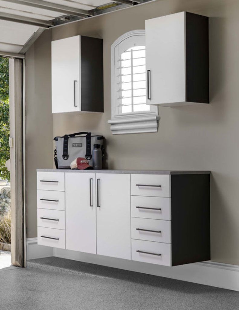 Granite Custom Garage Storage Cabinet