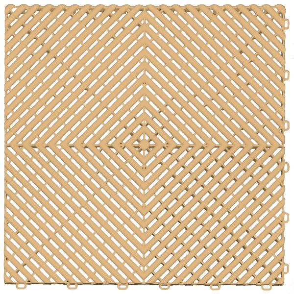 Mocha Java Color Option for Swisstrax Garage Floor Tiles