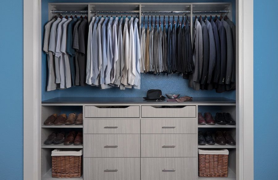 Secret Finish Walk In Closet System