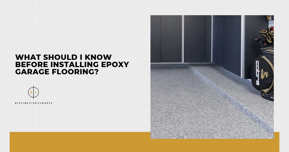 What Should I Know Before Installing Epoxy Garage Flooring?
