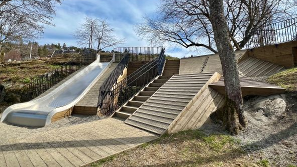 Lekeplassen i Badeparken Drøbak