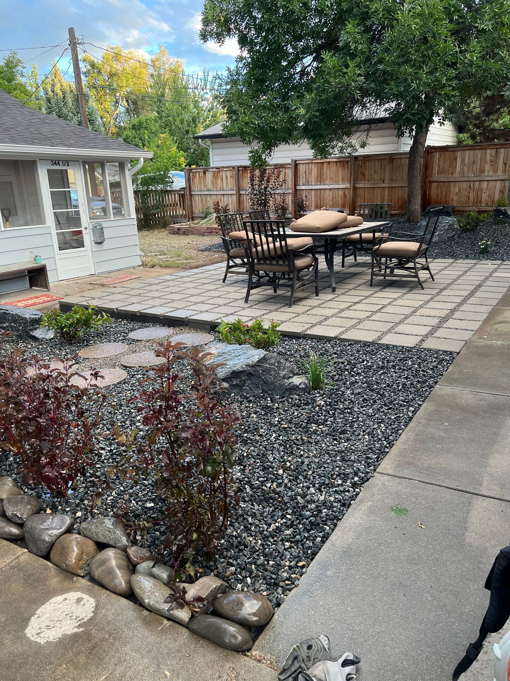 landscaping patio
