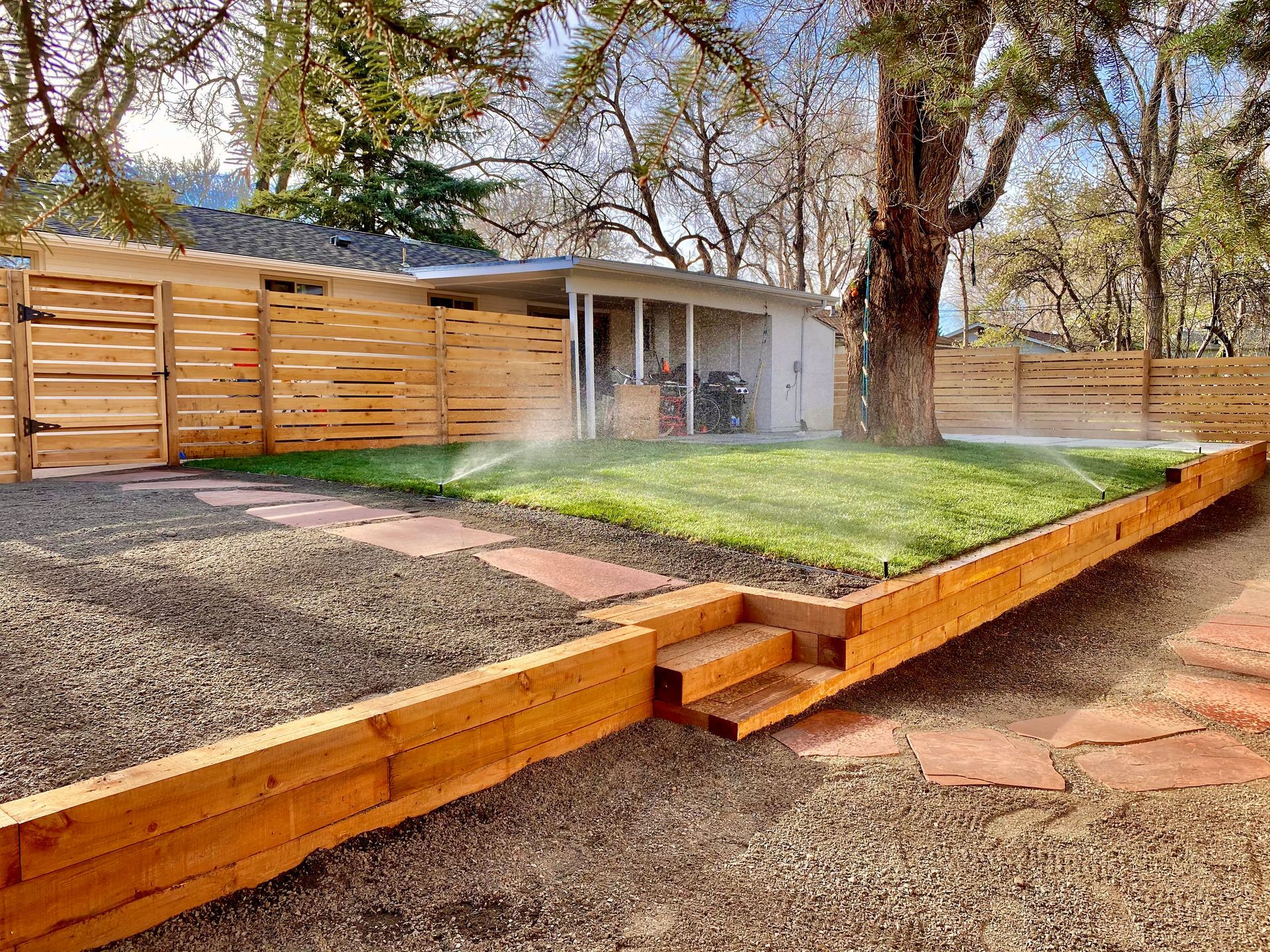 landscape install