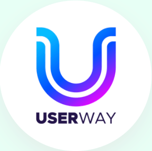 Logo: Blue and purple