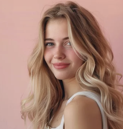 blondine ser i kamera. Sjekkekurs artikkel