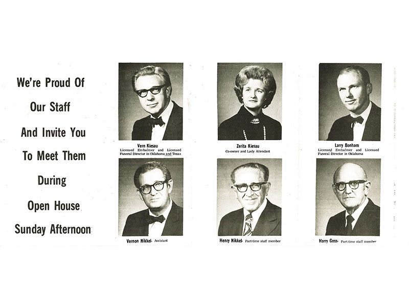 We 're proud of our staff and invite you to meet them during open house on sunday afternoon.