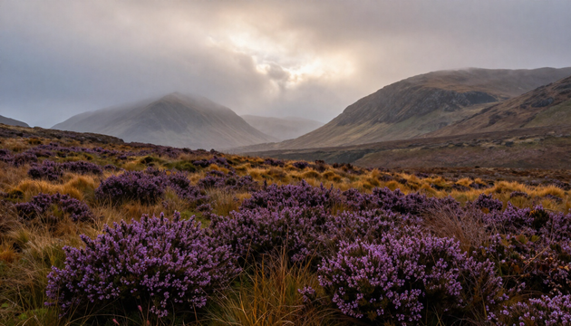 Scottish highland moorland