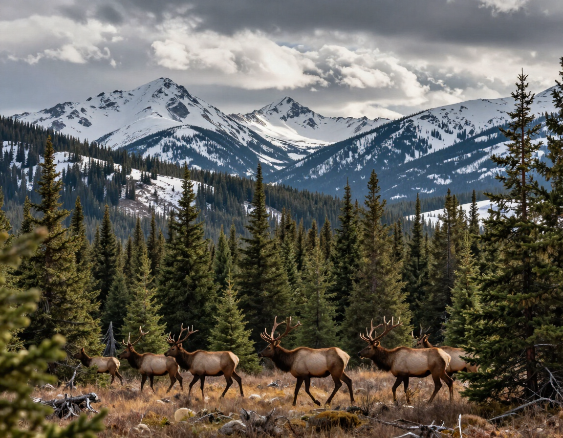 Canadian mountain wilderness — North America big-game backcountry hunting