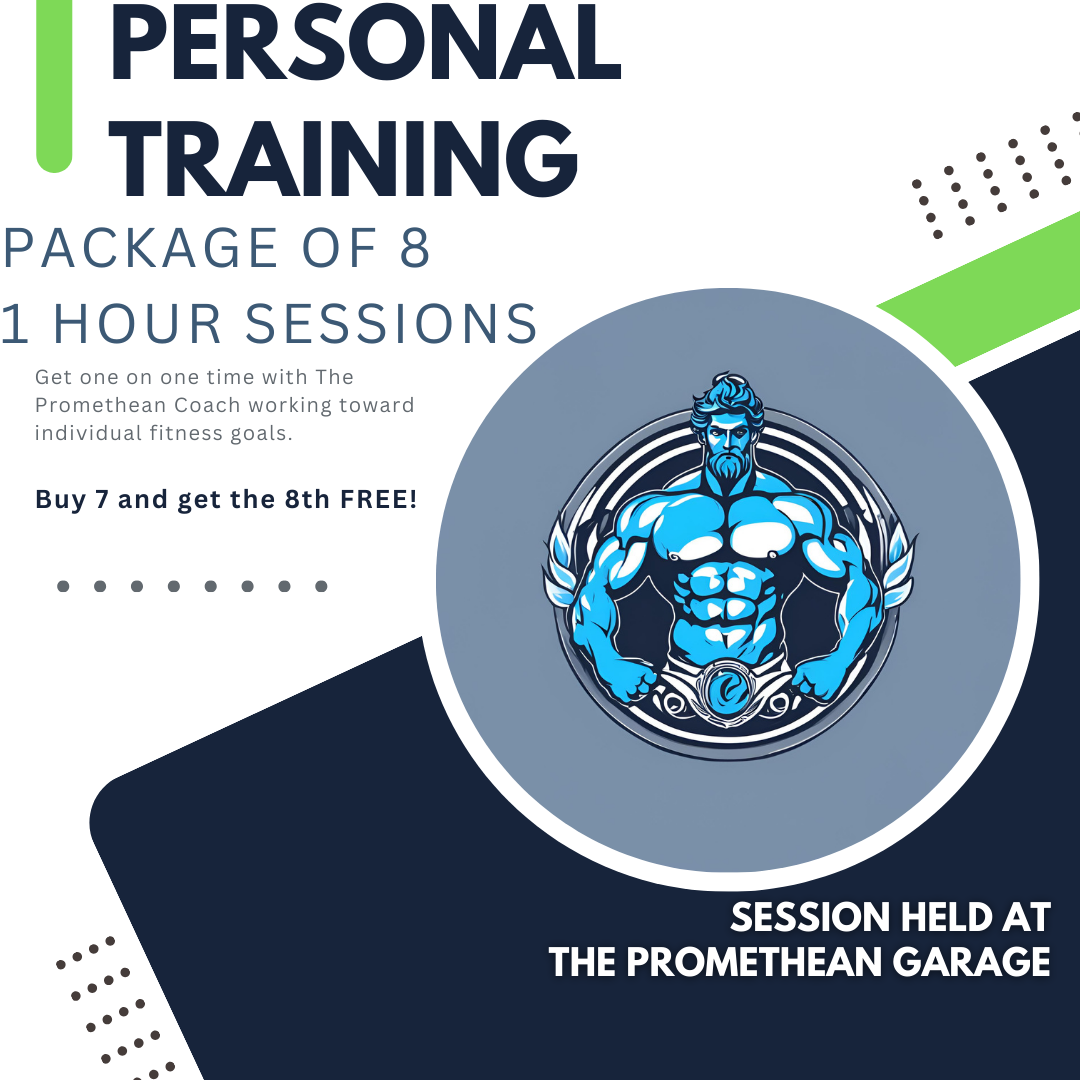 Personal Training- Package of 8- 1 Hour sessions
