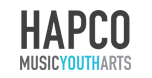 HAPCO logo: dark gray text 