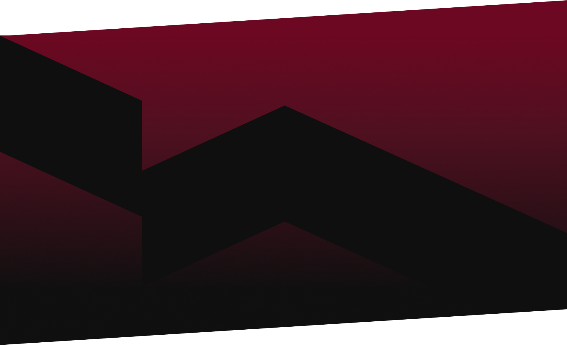 Abstract black zigzag shapes on a dark red-to-black gradient background | Autotrendz