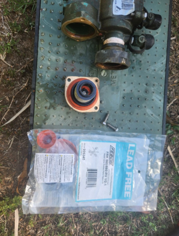 servicing backflow