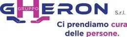 Logo of Eron S.r.l. in blue and magenta with the slogan “Ci prendiamo cura delle persone.”