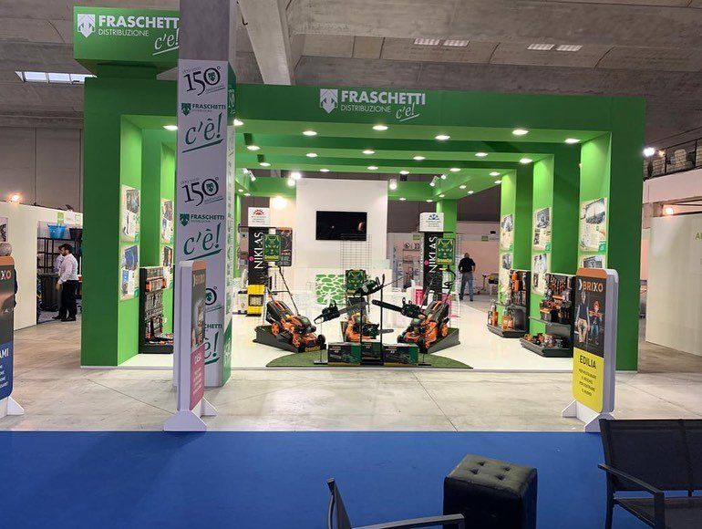 Stand Fraschetti Fiera Siciferr Catania allwstito da Cusano Stand