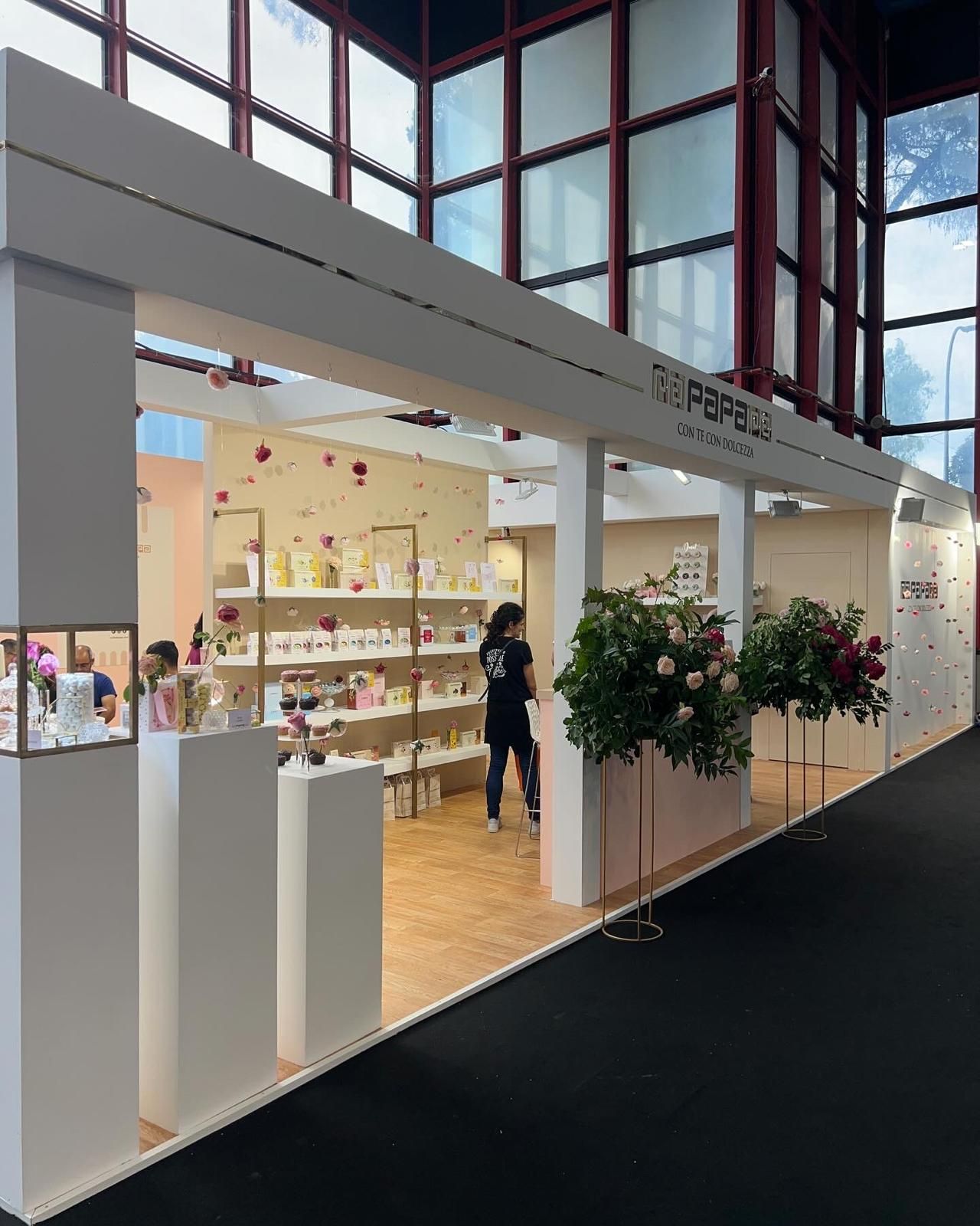 Stand allestito alla Fiera Vebo 2024, Napoli