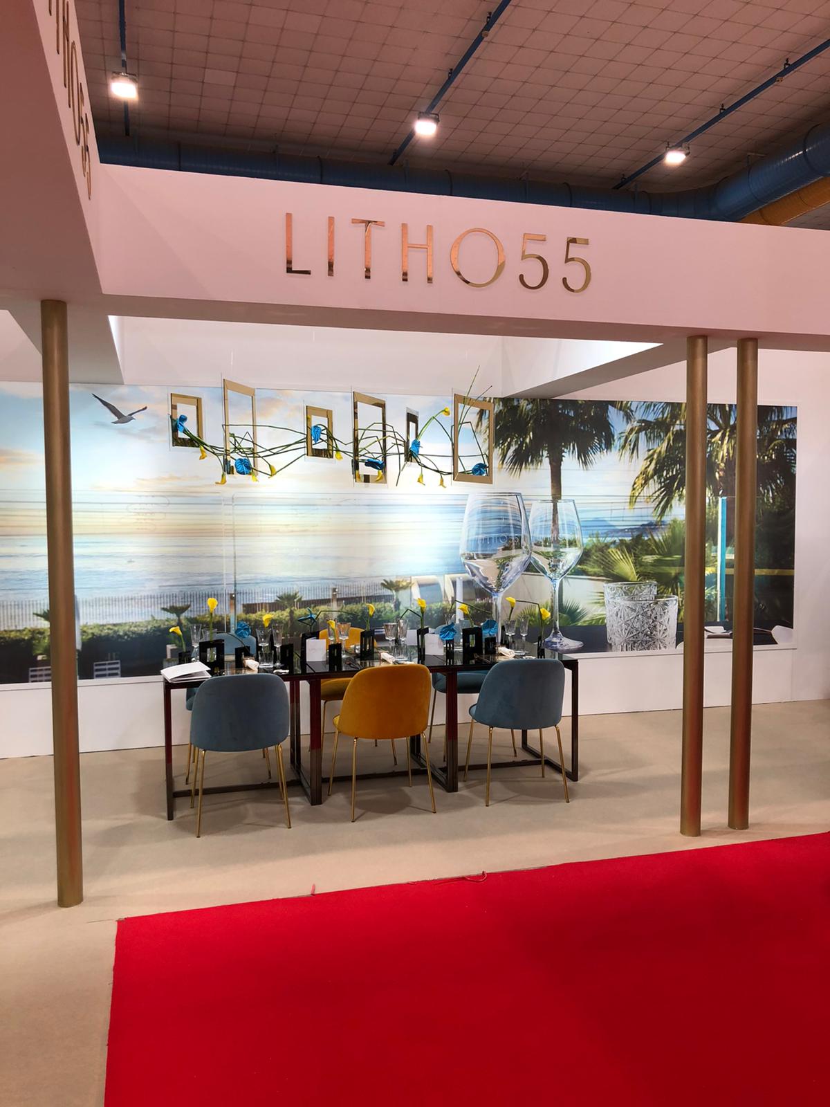 Fiera Tutto Sposi napoli, stand Litho55 allestito da Cusano Stand