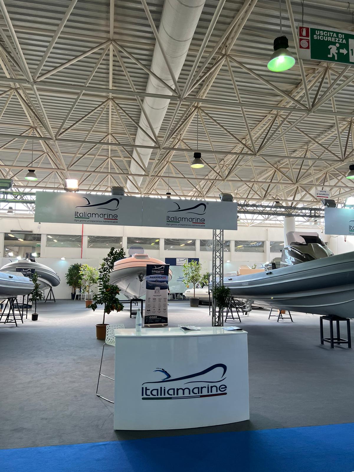 Allestimenti Cusano Stand, Fiera Nautic Sud Napoli, stand Itaiamarine