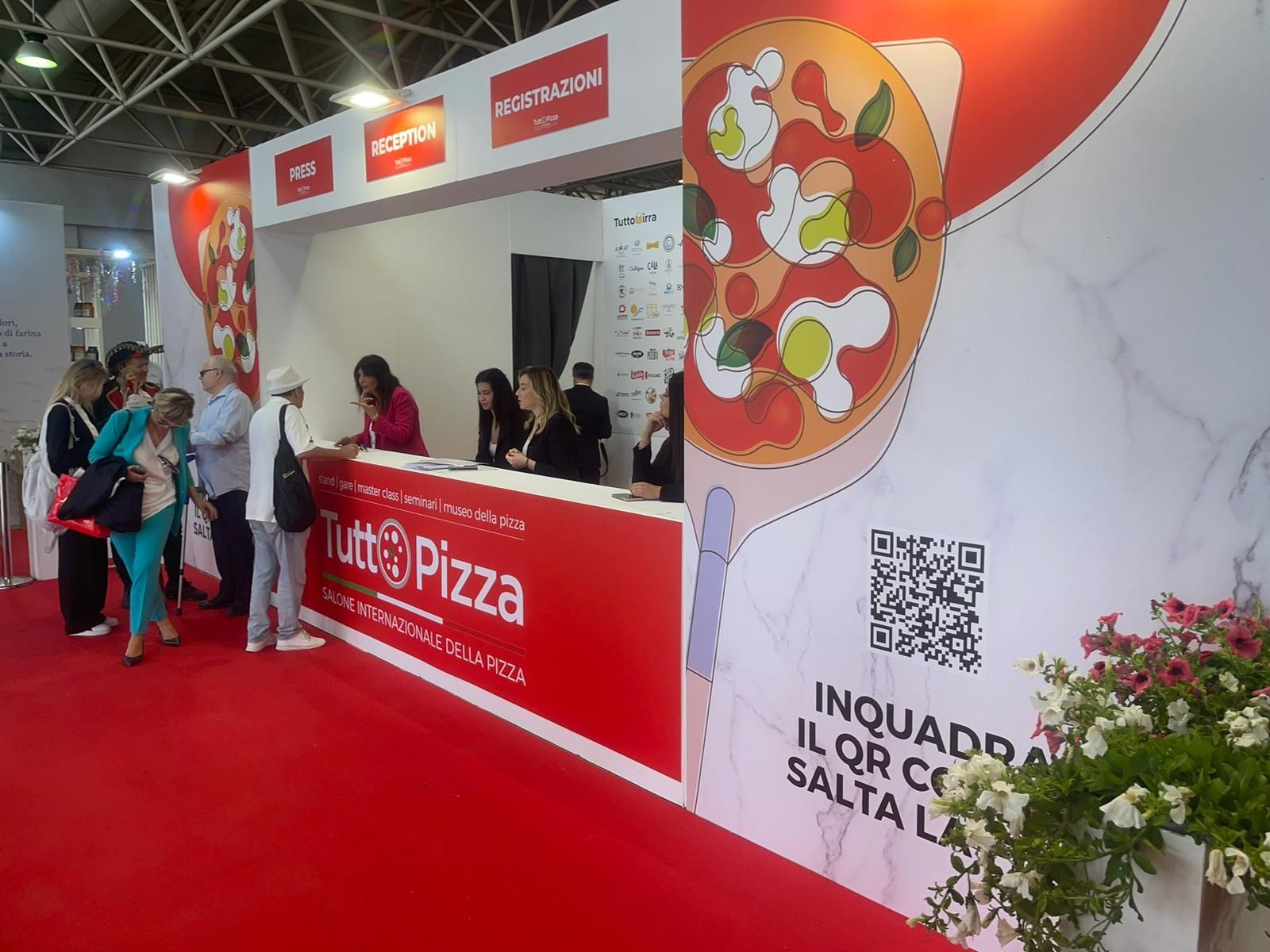 Allestimento grandi aree Tutto Pizza 20244