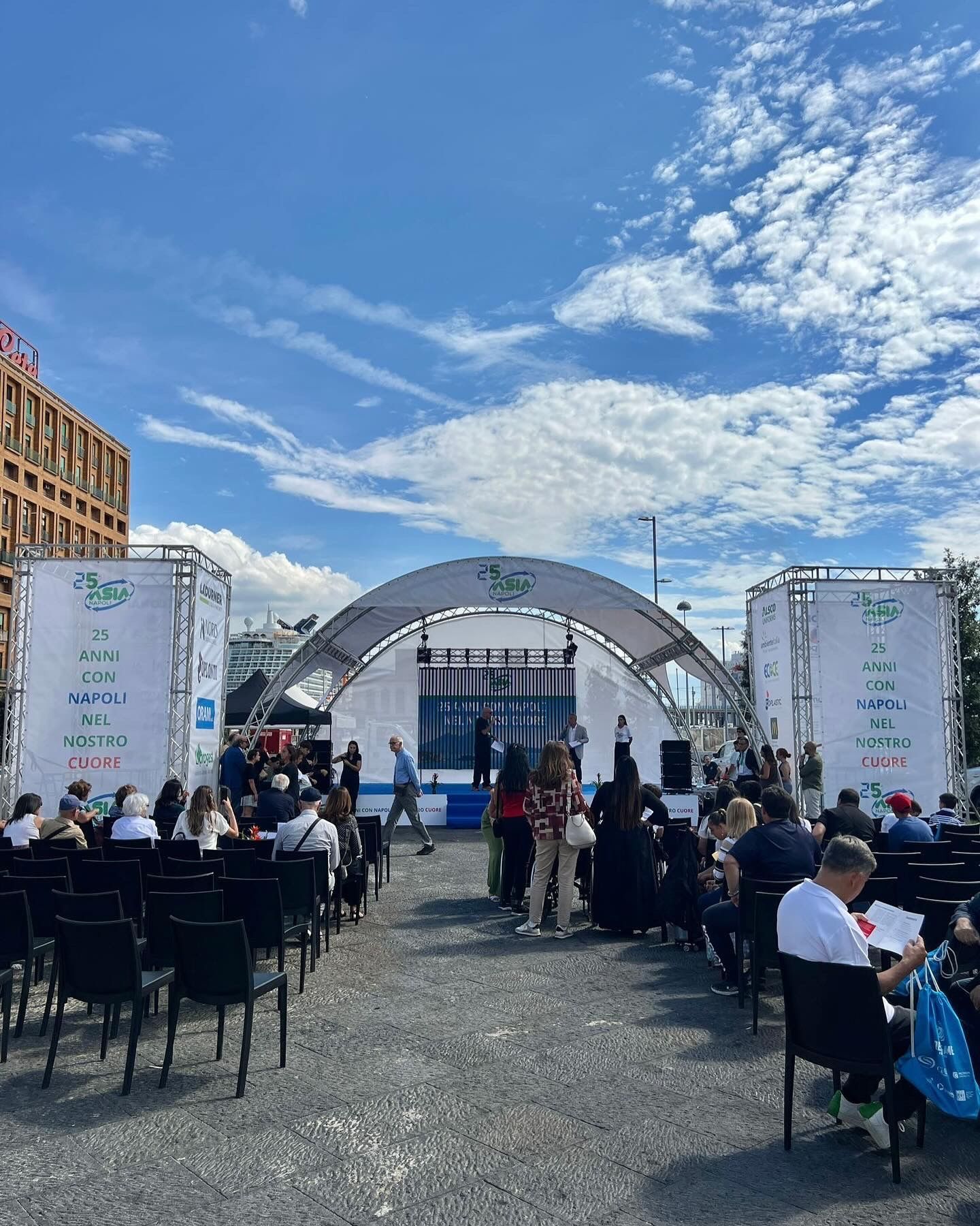Evento Asia 25 anni con Napoli