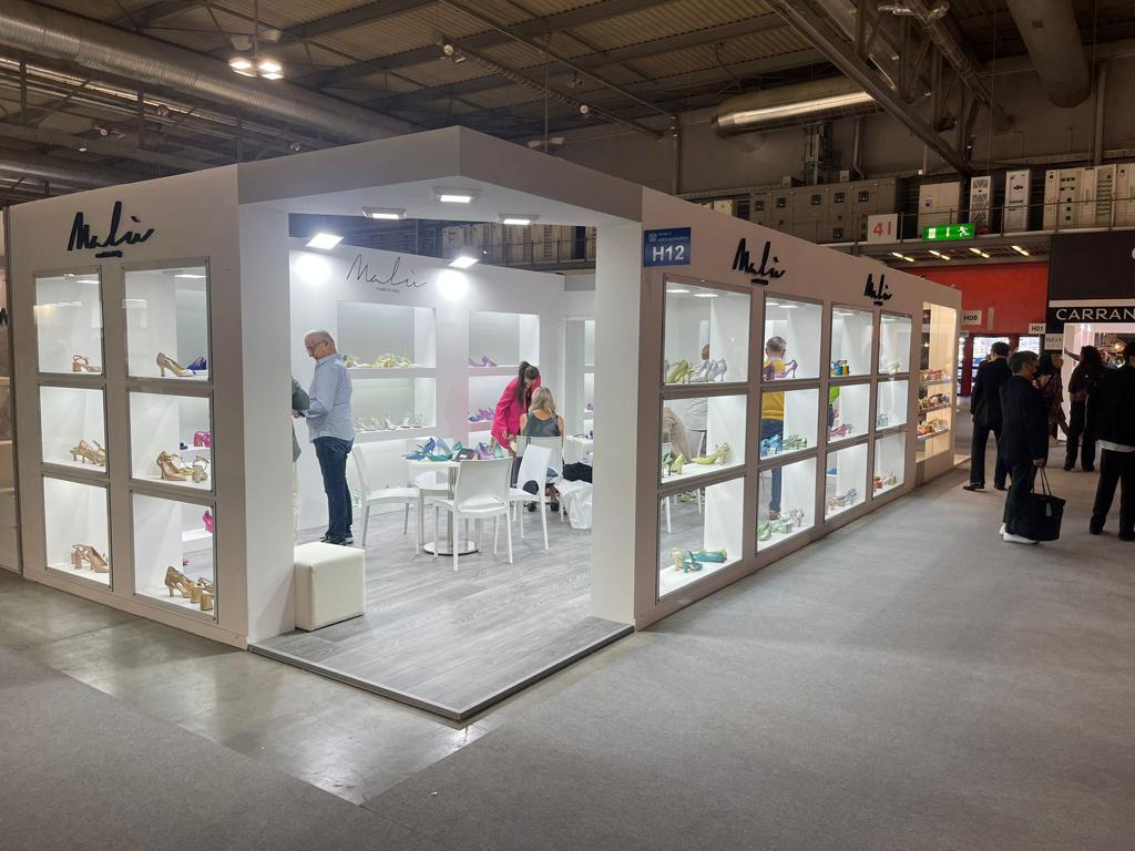 Allestimenti Cusano Stand, Fiera Micam Milano, stand Malù