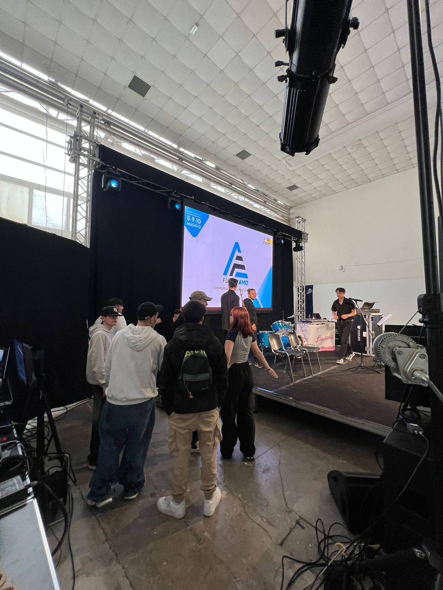 Manifestazione Futuriamo, sala proiezioni