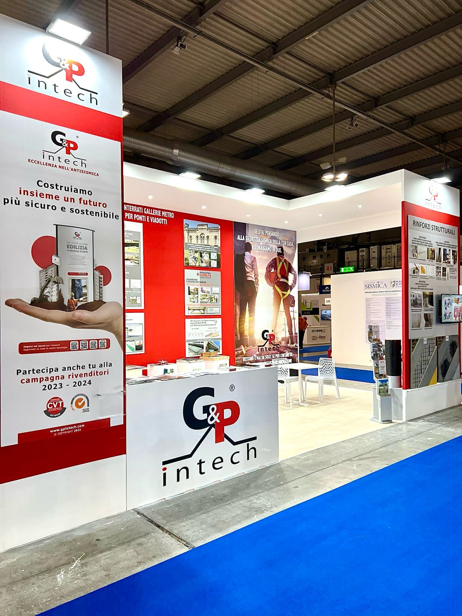 Stand allestito per G&P Intech al made Expo Milano